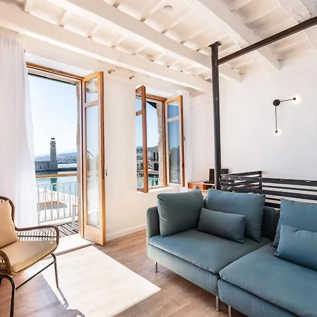 Anne Apartment, At The Venetian Port Of Rethimno! Appartement