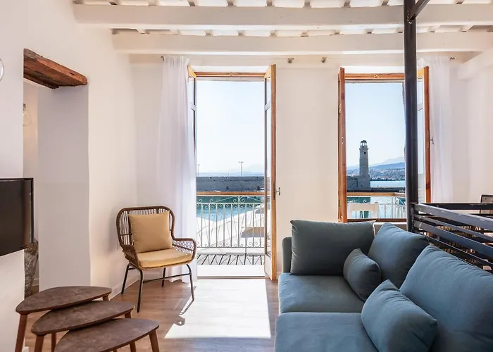 Apartment Anne Apartment, At The Venetian Port Of Rethimno! Rethymno (Crete)